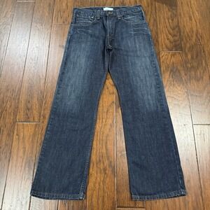 VTG Y2K SilverTab Levi's True Boot Blue Jeans Men Sz 31x32(33"x31") Wide Leg